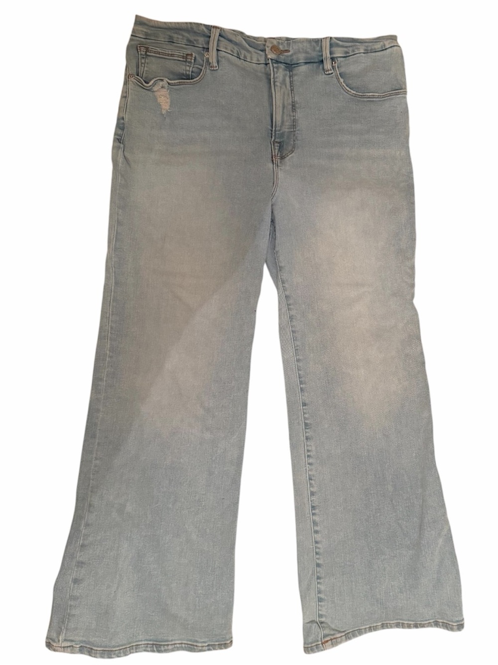 Good American flare jeans